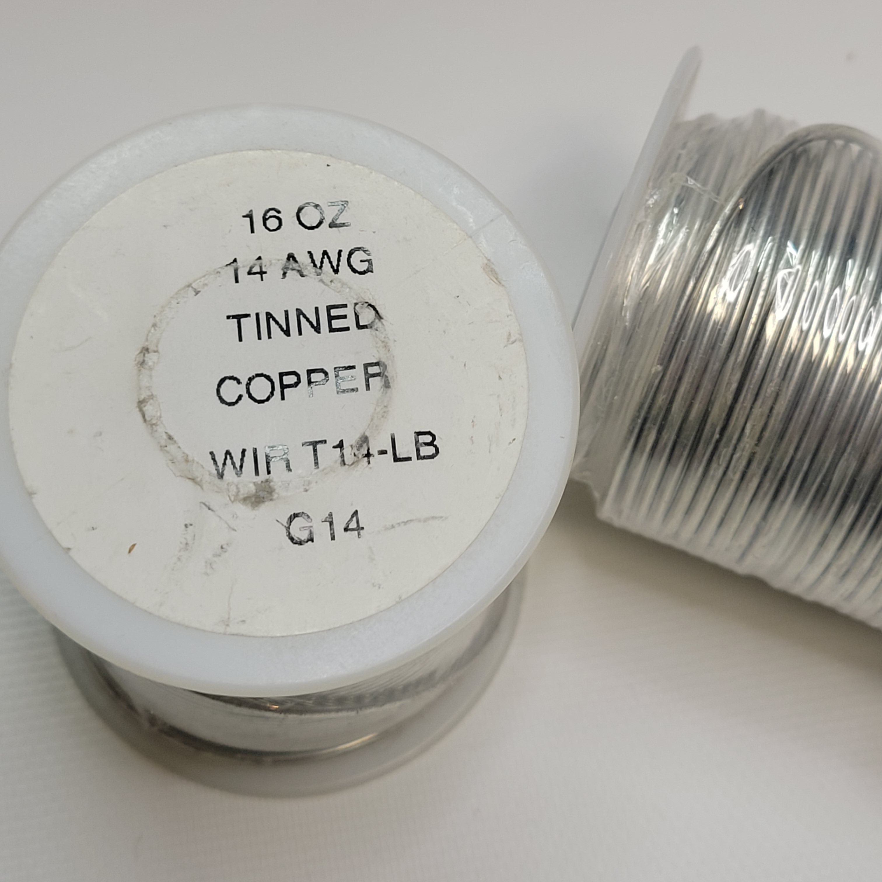 Tinned Copper Wire (14 Gauge) - 1 lb (16 oz)